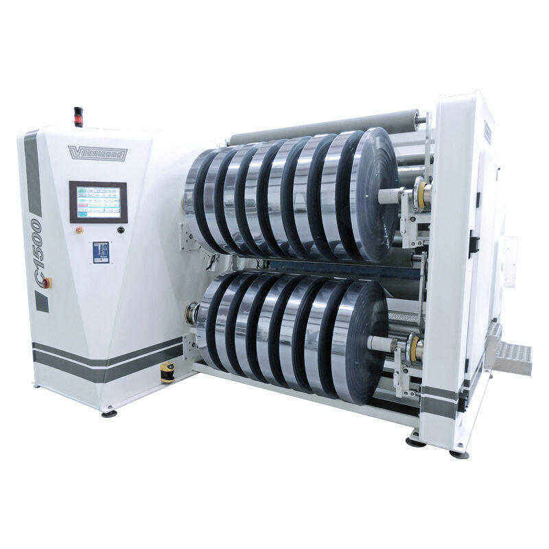 Slitter Rewinder For Woodworking