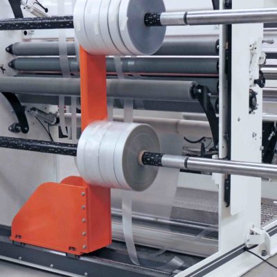 Voorwood CX1500 Slitter Rewinder Offload Pusher